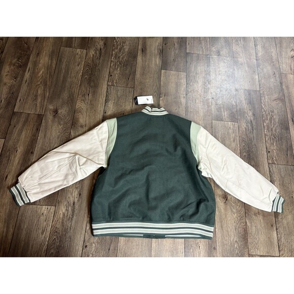 Nike Sportswear Classic Destroyer Oversized Fit Jacket FN3672-338 Women’s Size L - Picture 10 of 10